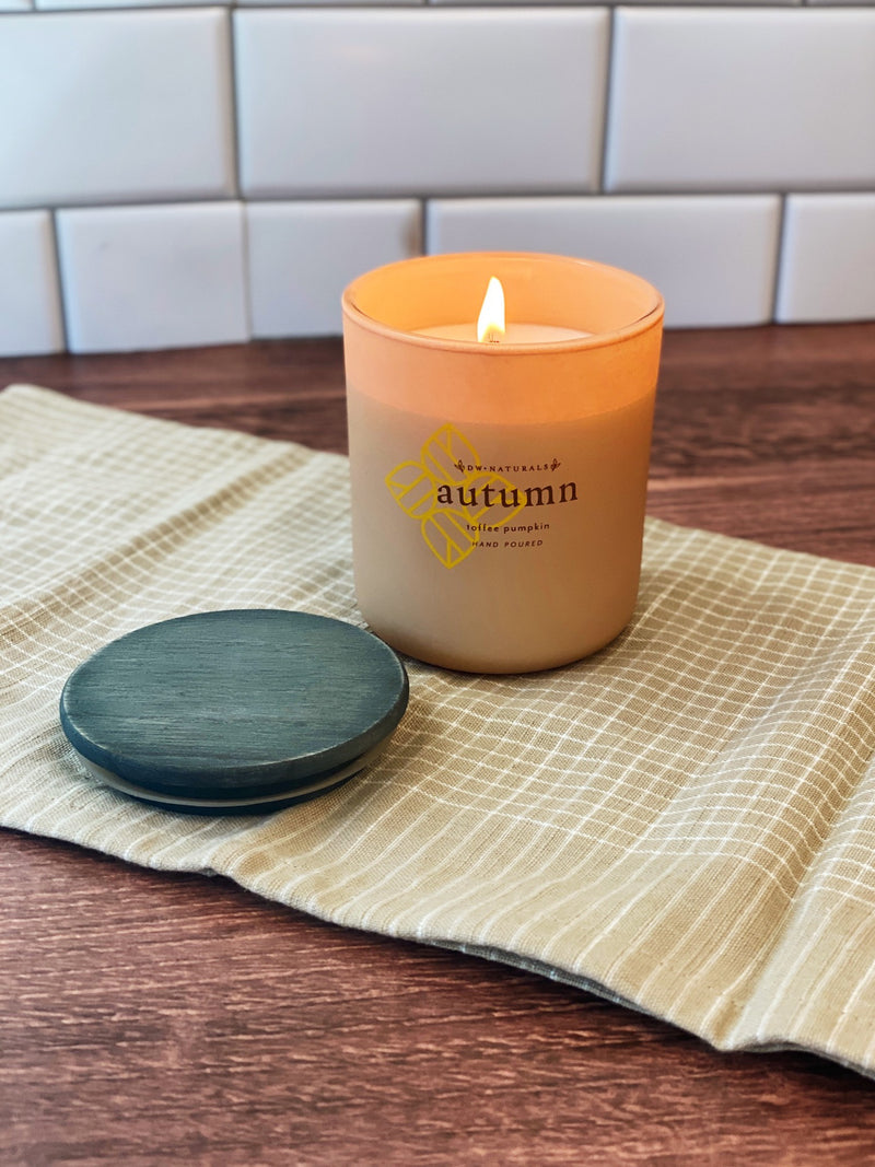 Autumn Toffee Pumpkin Candle Single Wick
