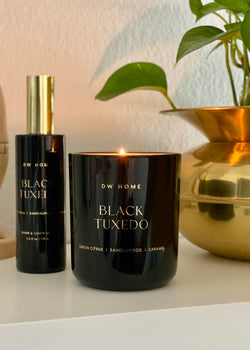 Black Tuxedo Candle Single Wick