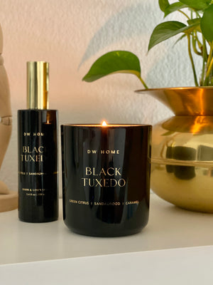 Black Tuxedo Candle Single Wick