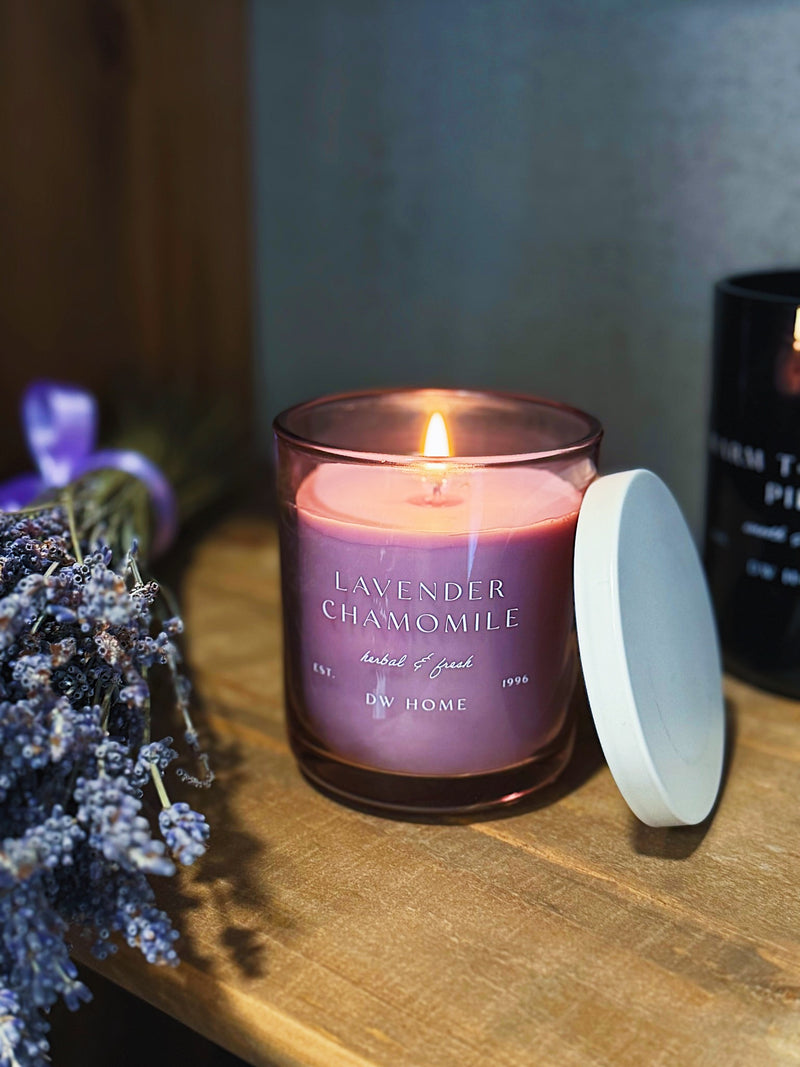 Lavender Chamomile Candle Single Wick