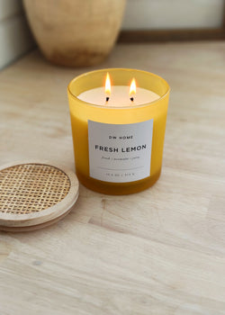 Fresh Lemon Candle Double Wick