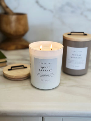 Quiet Retreat Candle Double Wick