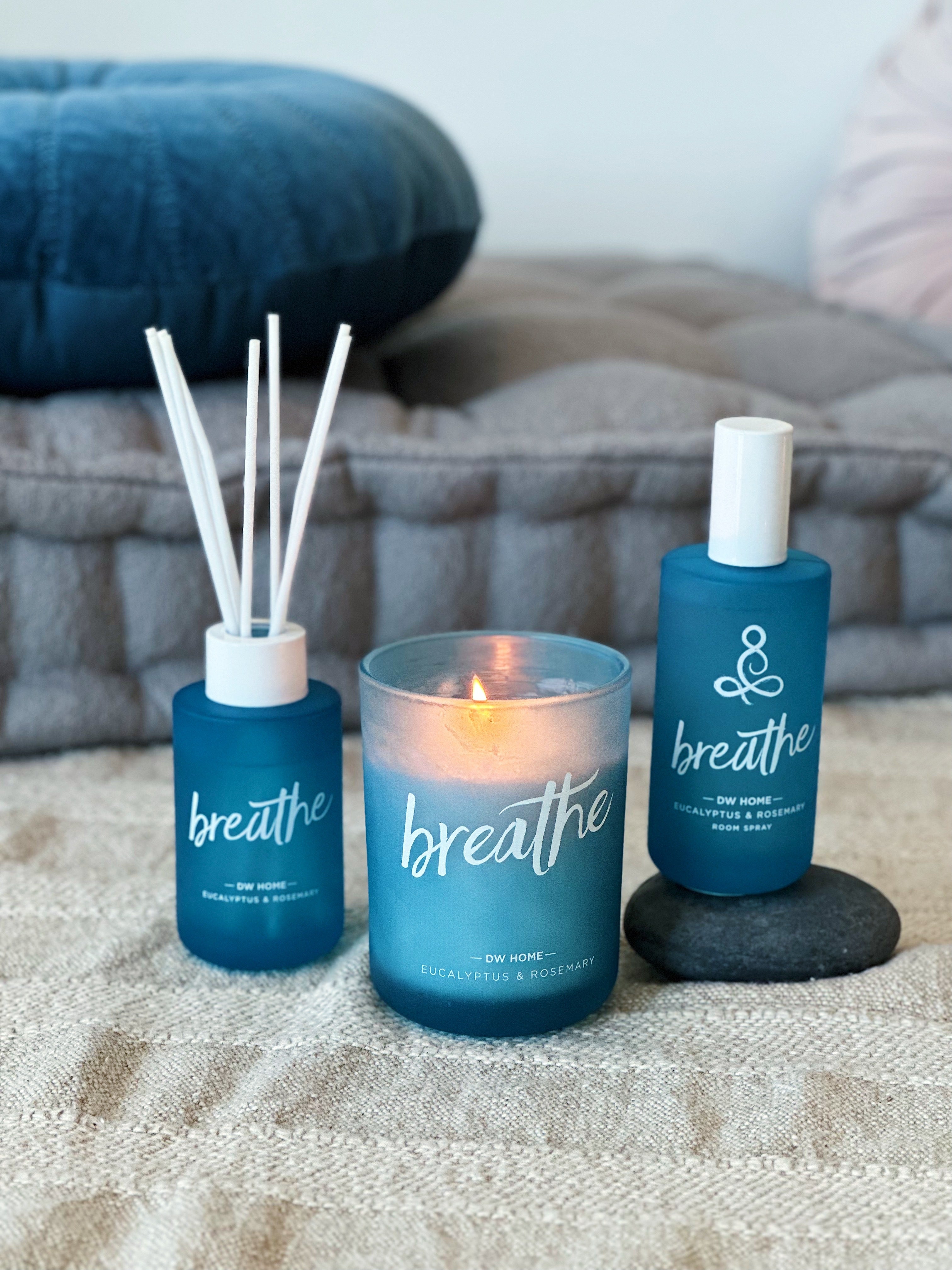 Breathe Zen Collection DW Home Scented Candles - YOG7000/YOG7006