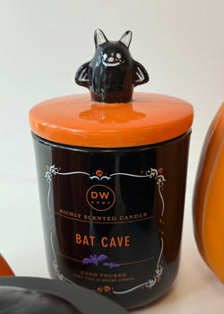 Bat Cave | Ceramic Double Wick Candle