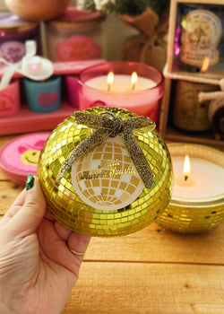 Arctic Aurora Sparkle Candle Single Wick
