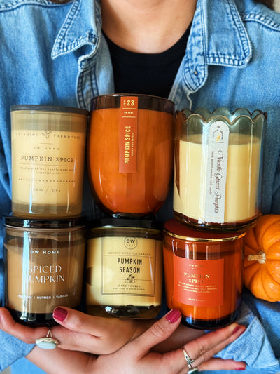 Pumpkin Spice Candle Wooden Wick