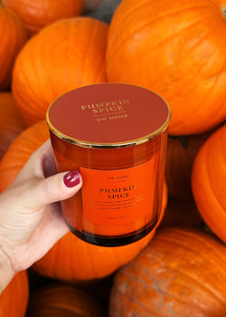 Pumpkin Spice Candle Single Wick
