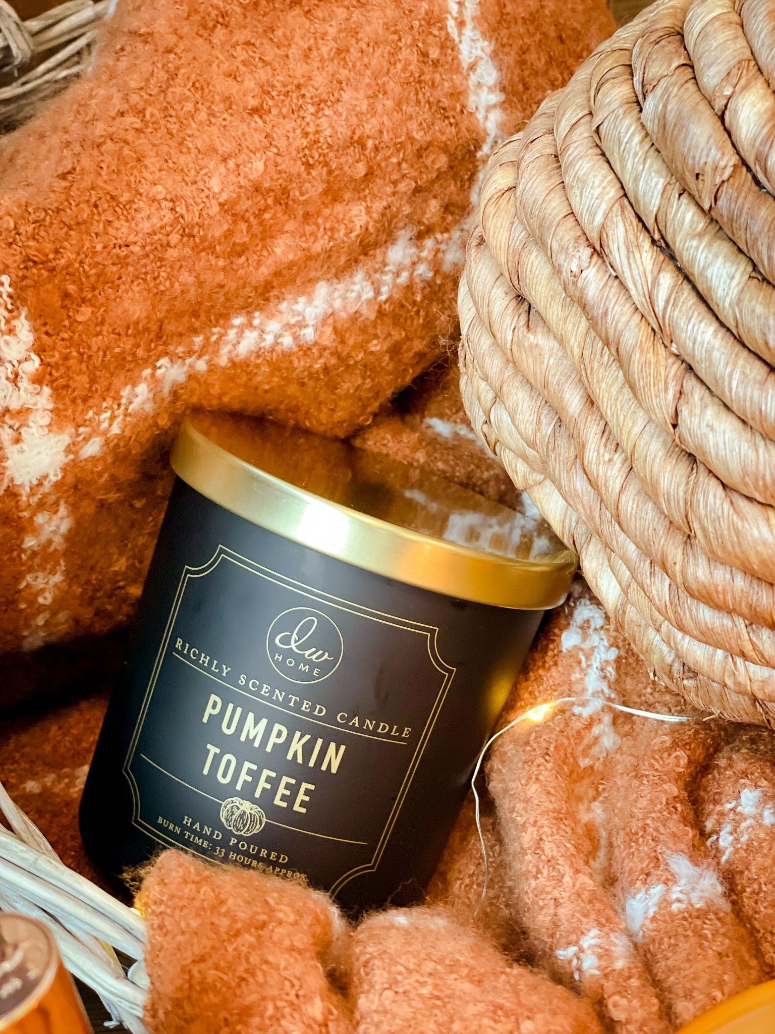☆　お急ぎ発送；pumpkin(*^^*)様　ルースパウダー２ Pumpkin Toffee DW Home Candles - DW7331/DW7338/DW7345