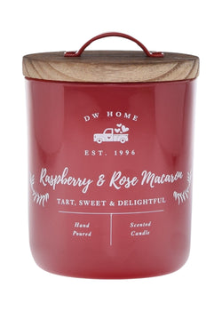 Raspberry & Rose Macaron