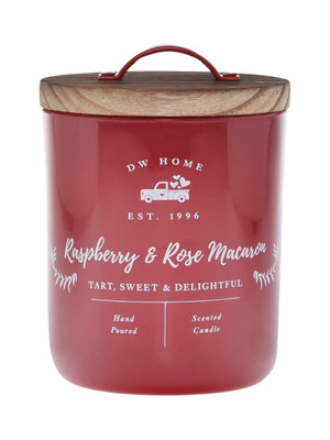 Raspberry & Rose Macaron