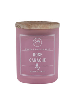 Rose Ganache | Wooden Wick Candle - Mini