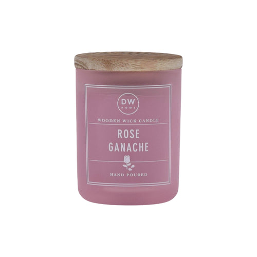 Rose Ganache | Wooden Wick Candle - Mini