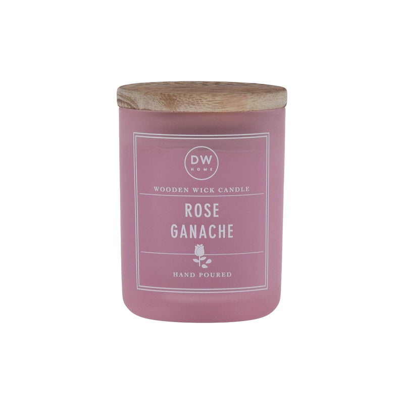 Rose Ganache | Wooden Wick Candle - Mini