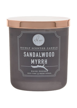 Sandalwood Myrrh | Rose Gold | Single Wick