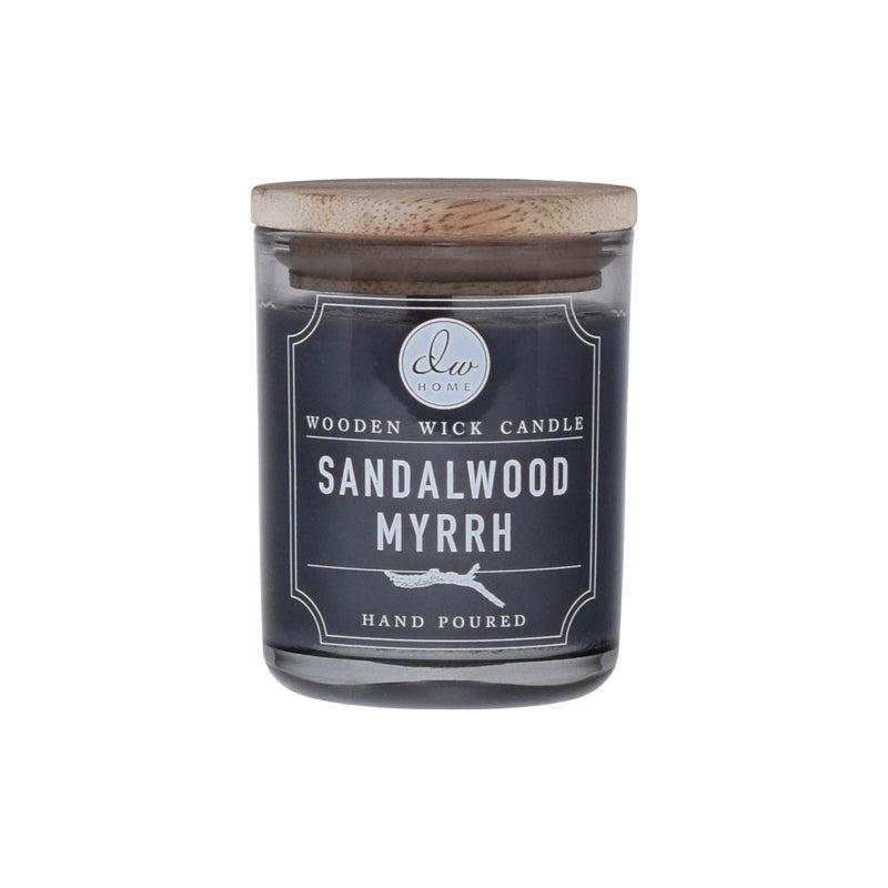Sandalwood Myrrh | Wooden Wick Candle - Mini