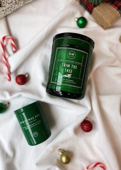 Mini Christmas Eve Candle Single Wick