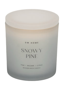 Snowy Pine | Wooden Wick Candle