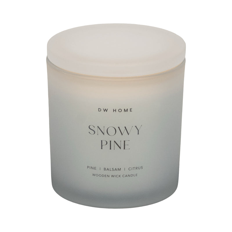 Snowy Pine | Wooden Wick Candle