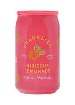 Sparkling Hibiscus Lemonade