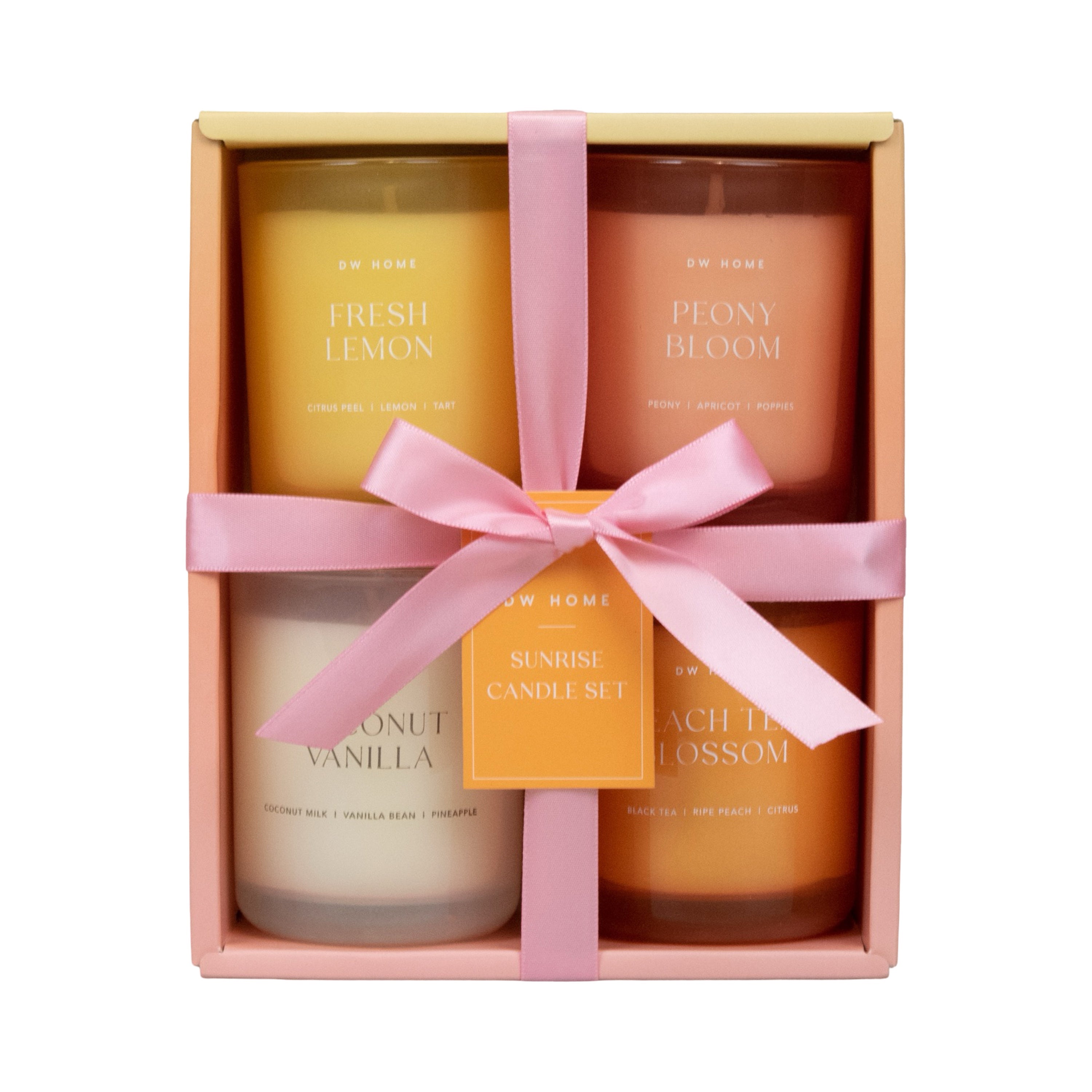 Sunrise Candle Set 4-Pack | Box Set – DW Home Candles