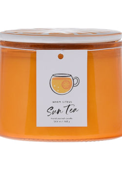 Warm Citrus Sun Tea