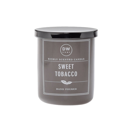 chesapeake bay sweet tobacco candle 2-Wick Black Glass Sweet Tobacco Lidded Jar Candle 12oz delivers a clean burn and wonderful 2-Wick Black Glass Sweet Tobacco