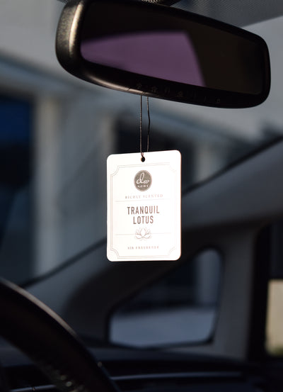 Tranquil Lotus | Hanging Air Freshener