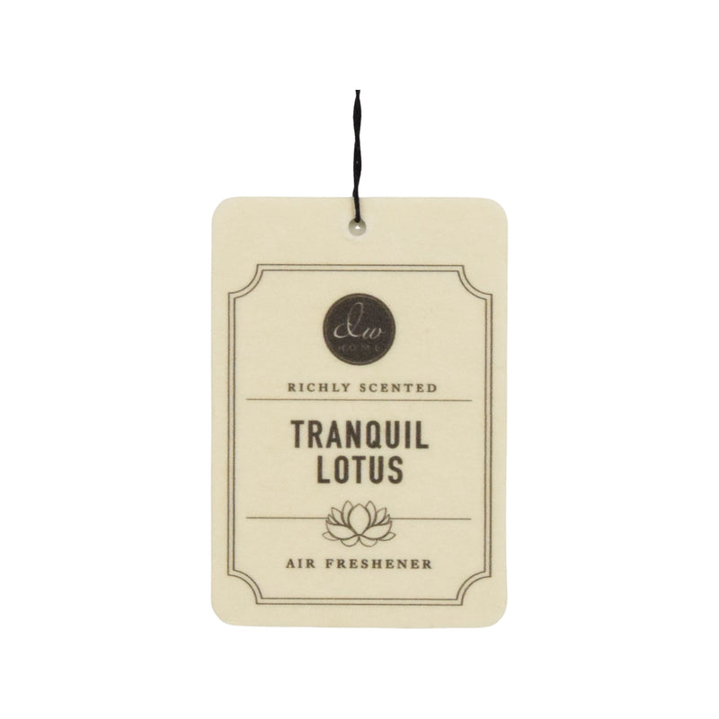 Tranquil Lotus | Hanging Air Freshener