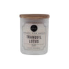 Tranquil Lotus | Wooden Wick Candle - Mini
