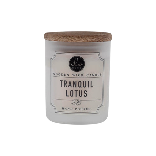 Tranquil Lotus | Wooden Wick Candle - Mini