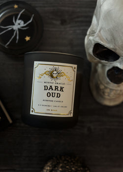Dark Oud Candle Single Wick