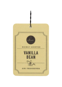 Vanilla Bean | Hanging Air Freshener