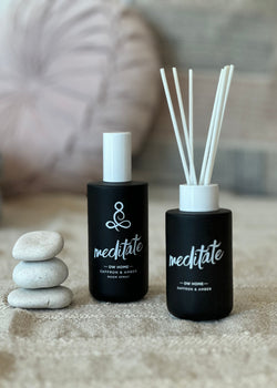 Meditate | Saffron & Amber | Reed Diffuser