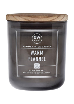 Warm Flannel | WOODEN WICK CANDLE