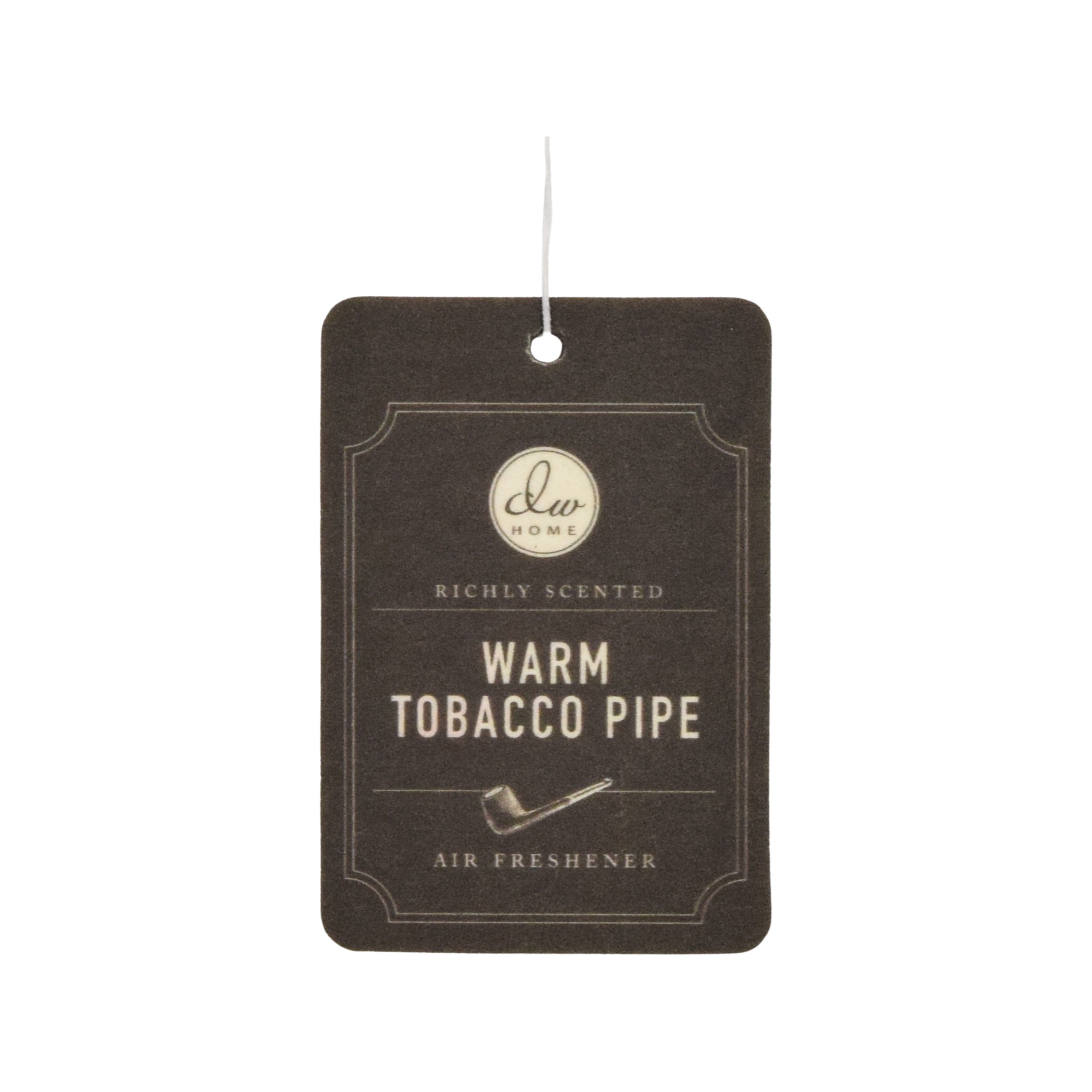 Warm Tobacco Pipe Hanging Air Freshener DW Home Candles