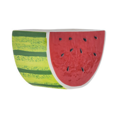 Goodies, ceramic watermelon wedge candle