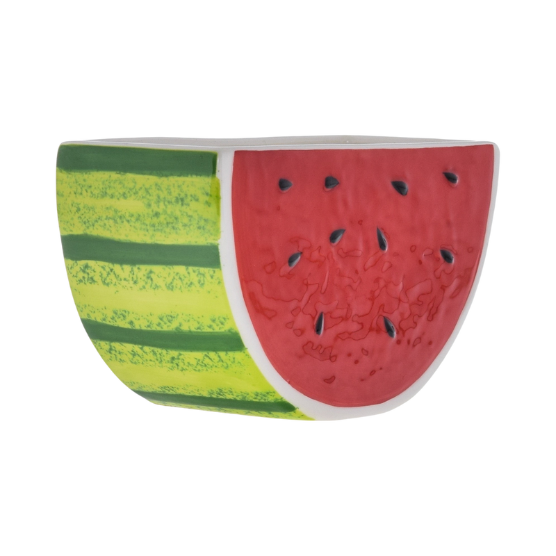 Goodies, ceramic watermelon wedge candle
