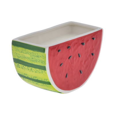 Goodies, ceramic watermelon wedge candle