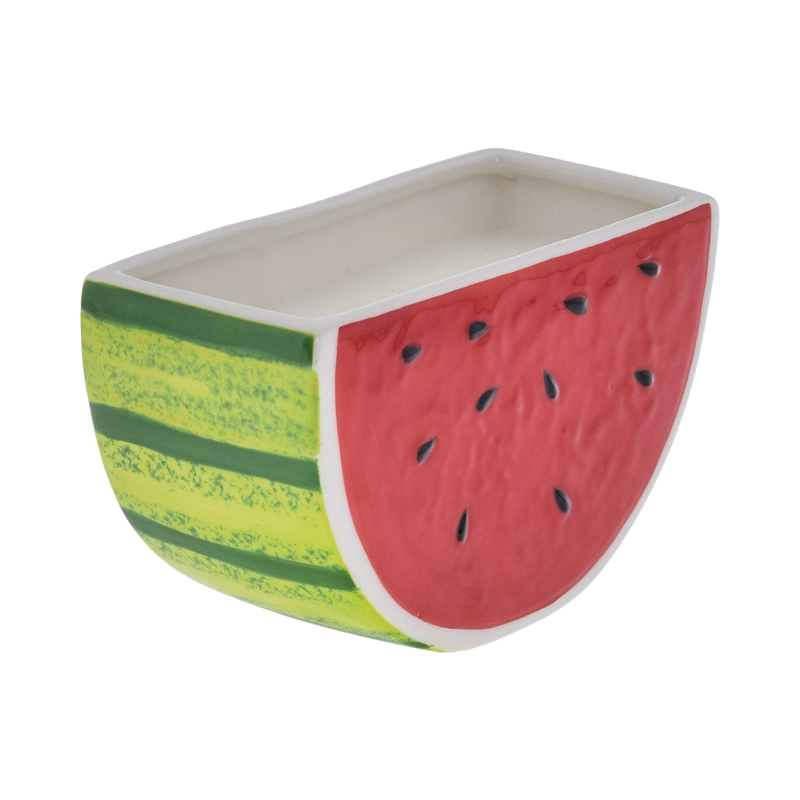 Goodies, ceramic watermelon wedge candle