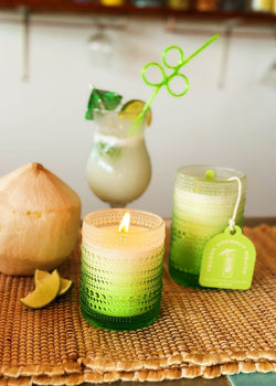 Frozen Coconut Mojito Candles Single Wick