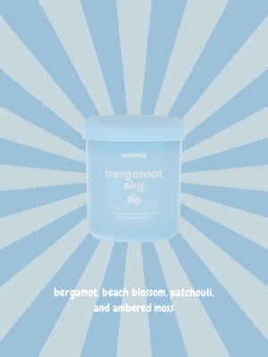 Bergamot Sky Candle Single Wick