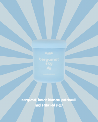 Bergamot Sky Candle Single Wick