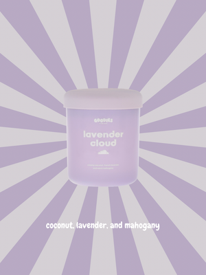 Lavender Cloud Candle Single Wick