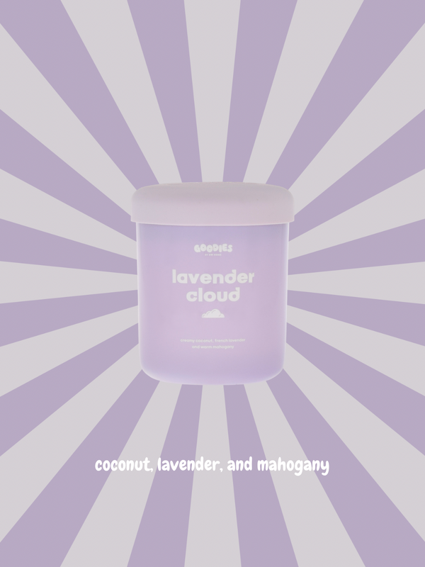 Lavender Cloud Candle Single Wick