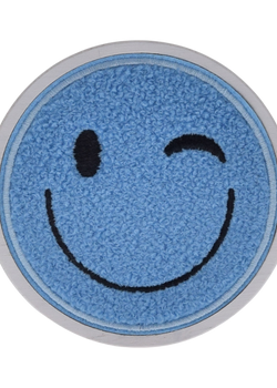 Goodies, you're cute wooden candle lid with winky eye design