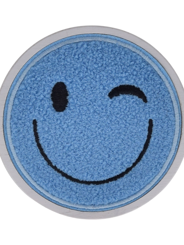 Goodies, you're cute wooden candle lid with winky eye design