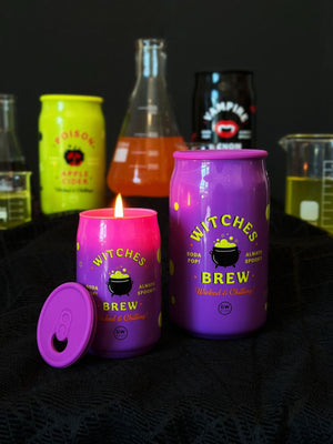Witches Brew Candle Single Wick and Mini