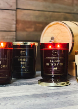 Smoked Whiskey Cider Candle Double Wick