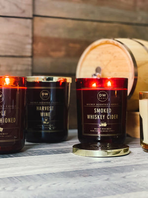 Smoked Whiskey Cider Candle Double Wick
