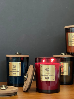 Hickory Wood Candle Double Wick